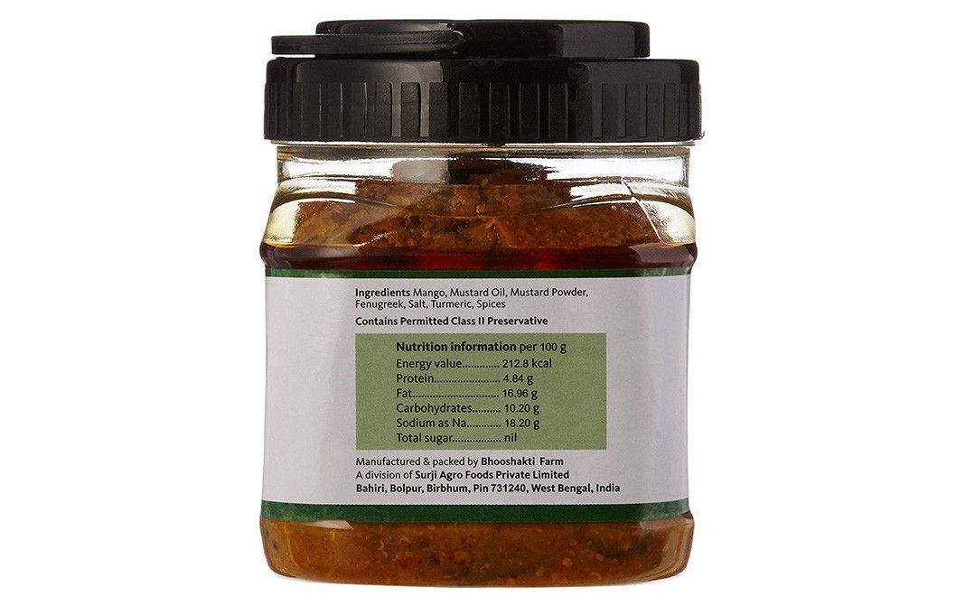 Shelly's Classic Bengali Mango Pickle   Glass Jar  500 grams